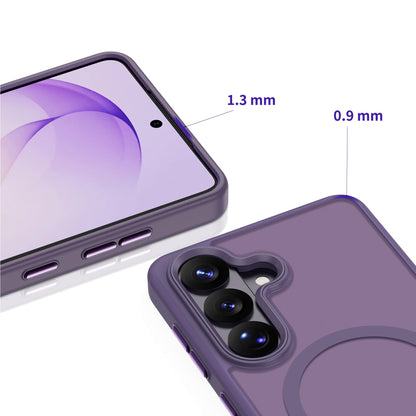 Custodia MagSafe per Samsung Galaxy S26 S942, Tech-Protect, Magmat, Viola Opaco