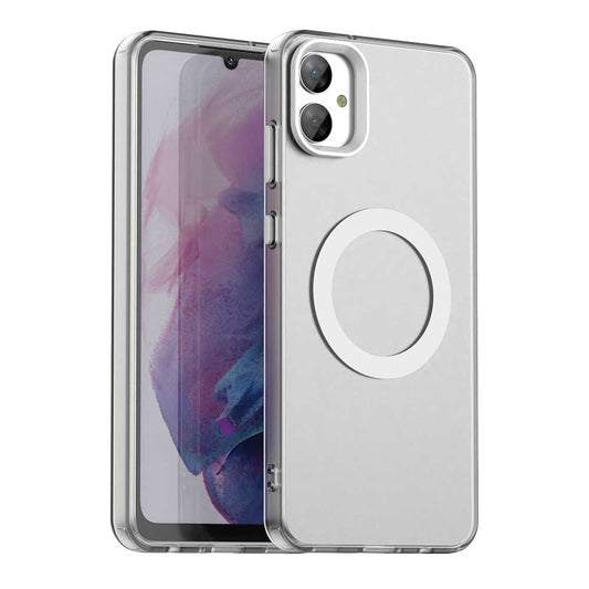 Custodia MagSafe per Samsung Galaxy A05 A055, Techsuit, CandyCase, Bianca