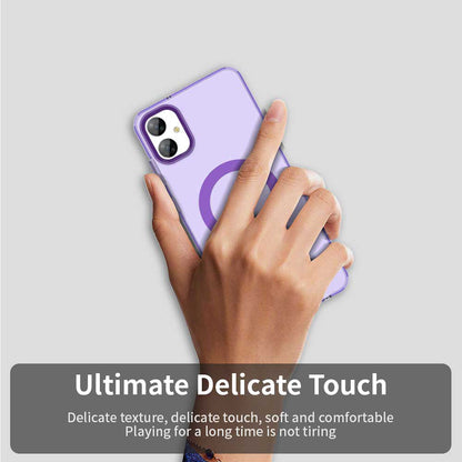 Custodia MagSafe per Samsung Galaxy A05 A055, Techsuit, CandyCase, Viola