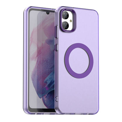 Custodia MagSafe per Samsung Galaxy A05 A055, Techsuit, CandyCase, Viola