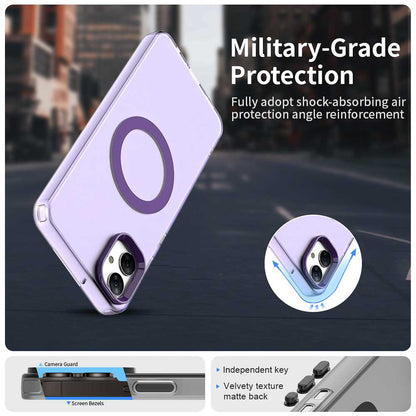 Custodia MagSafe per Samsung Galaxy A05 A055, Techsuit, CandyCase, Viola