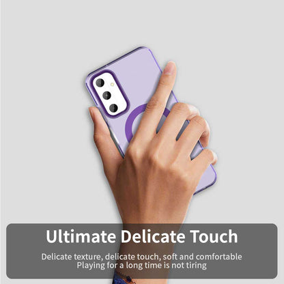 Custodia MagSafe per Samsung Galaxy A05s A057, Techsuit, CandyCase, Viola