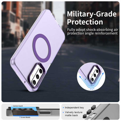 Custodia MagSafe per Samsung Galaxy A05s A057, Techsuit, CandyCase, Viola