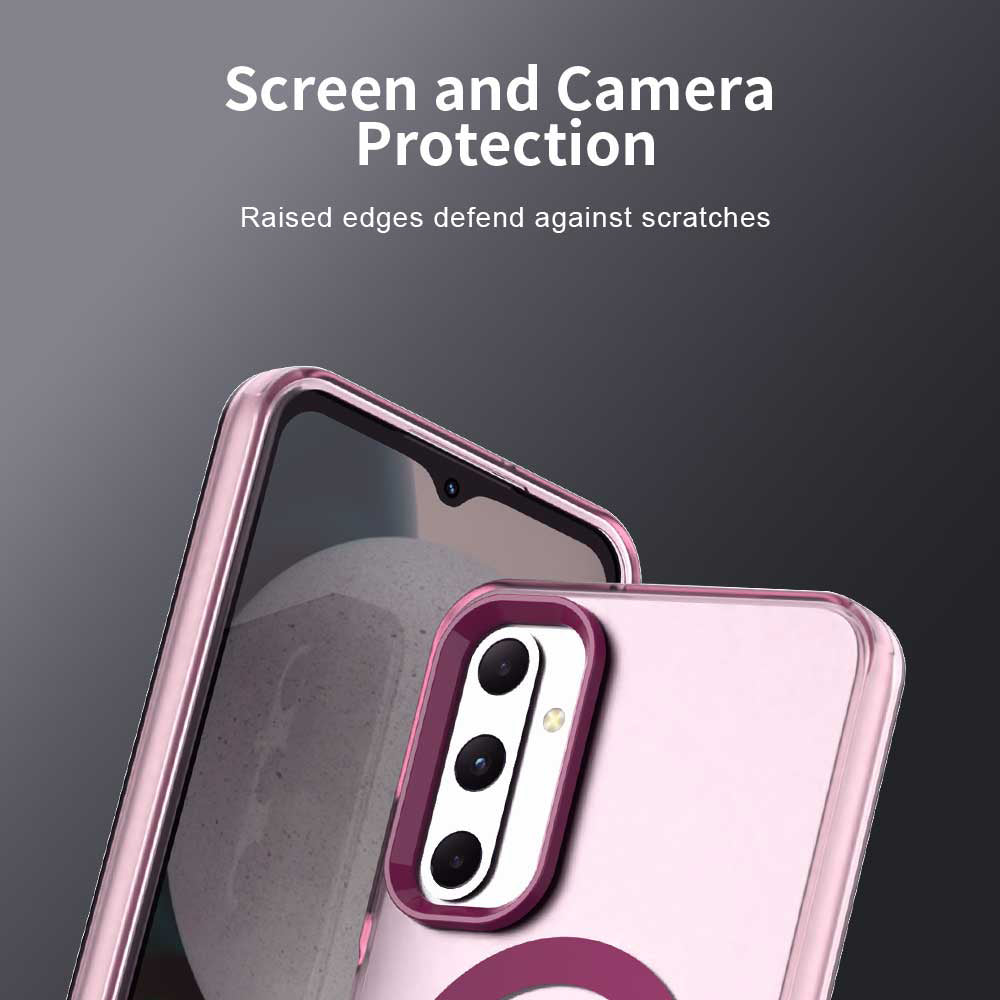 Custodia MagSafe per Samsung Galaxy A05s A057, Techsuit, CandyCase, Rosa