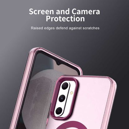Custodia MagSafe per Samsung Galaxy A05s A057, Techsuit, CandyCase, Rosa