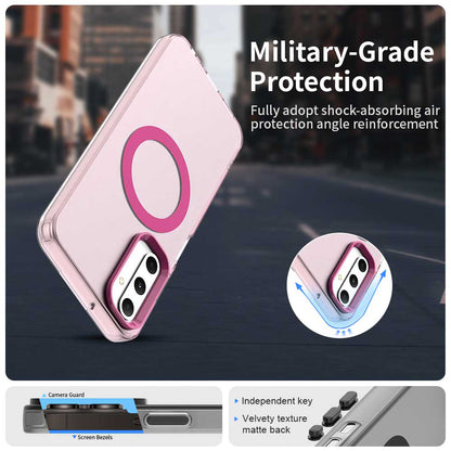 Custodia MagSafe per Samsung Galaxy A05s A057, Techsuit, CandyCase, Rosa