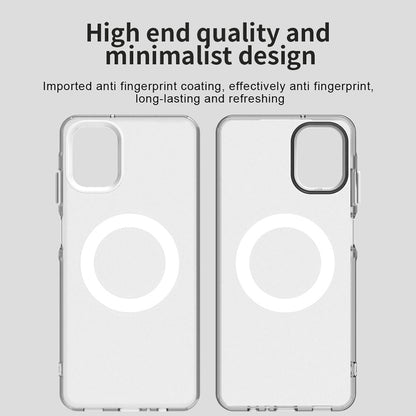 Custodia MagSafe per Samsung Galaxy A06 A065, Techsuit, CandyCase, Bianca