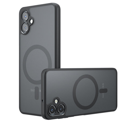 MagSafe Case for Samsung Galaxy A07 4G A075, Techsuit, PureFrost, Satin Black