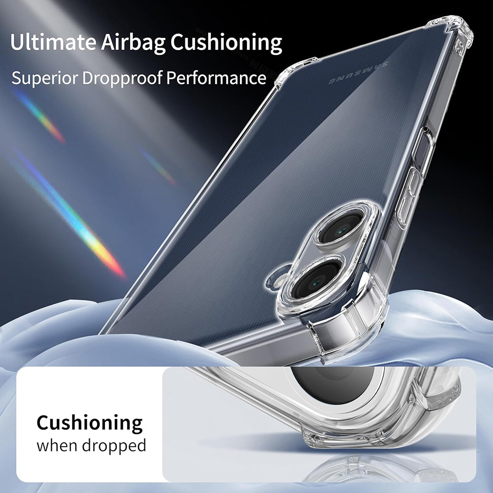 Custodia MagSafe per Samsung Galaxy A07 4G A075, Techsuit, Antiurto, Trasparente
