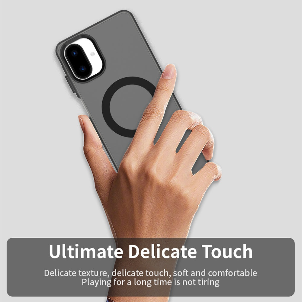 Custodia MagSafe per Samsung Galaxy A07 4G A075, Techsuit, CandyCase, Nera