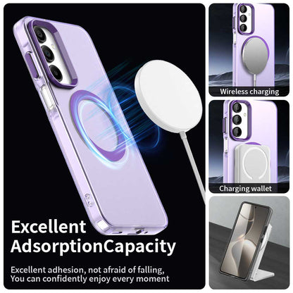Custodia MagSafe per Samsung Galaxy A16 5G A166 / A16 4G A165, Techsuit, CandyCase, Viola
