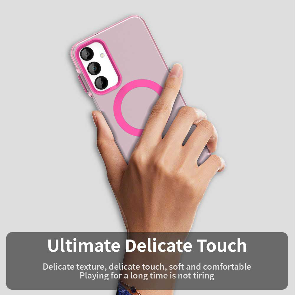 Custodia MagSafe per Samsung Galaxy A16 5G A166 / A16 4G A165, Techsuit, CandyCase, Rosa