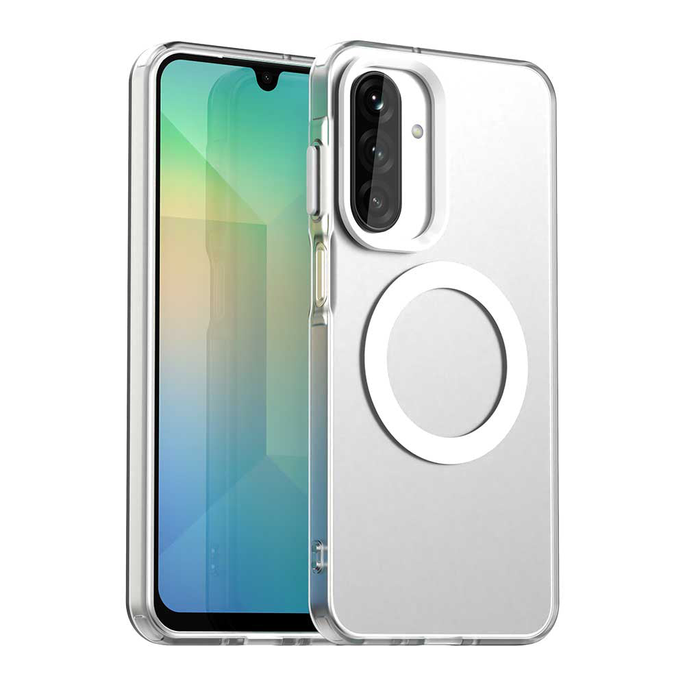 Custodia MagSafe per Samsung Galaxy A17 5G, Techsuit, CandyCase, Bianca