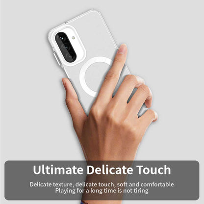 Custodia MagSafe per Samsung Galaxy A17 5G, Techsuit, CandyCase, Bianca