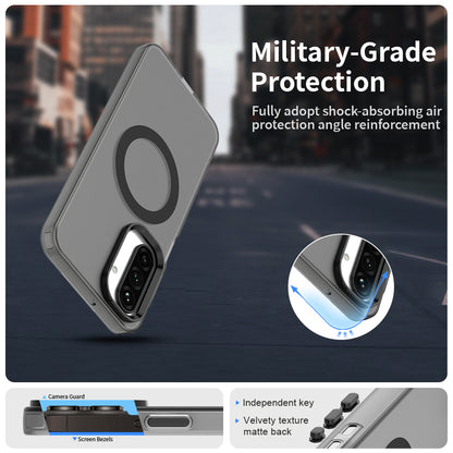 Custodia MagSafe per Samsung Galaxy A17 5G, Techsuit, CandyCase, Nera