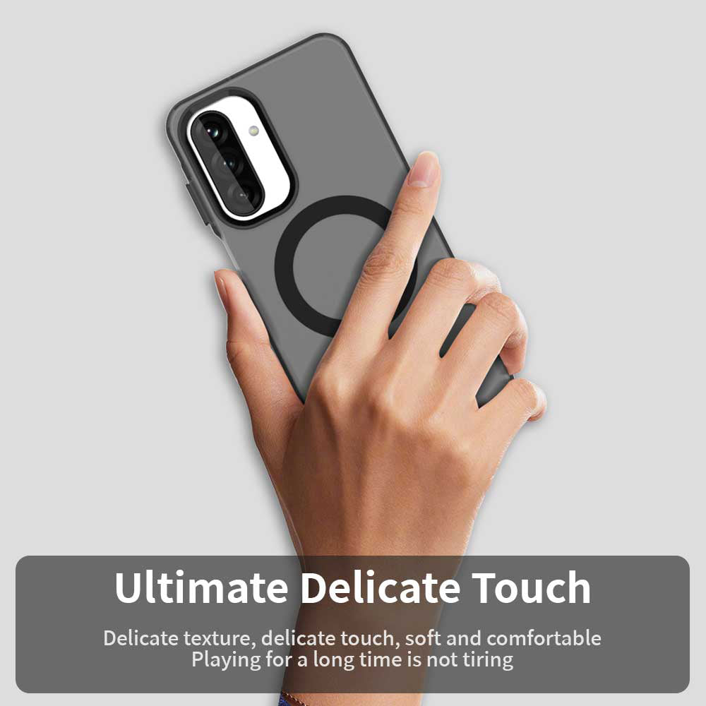 Custodia MagSafe per Samsung Galaxy A17 5G, Techsuit, CandyCase, Nera