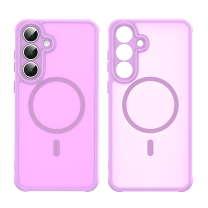 Custodia MagSafe per Samsung Galaxy A17 5G, Techsuit, HaloFrost II, Rosa