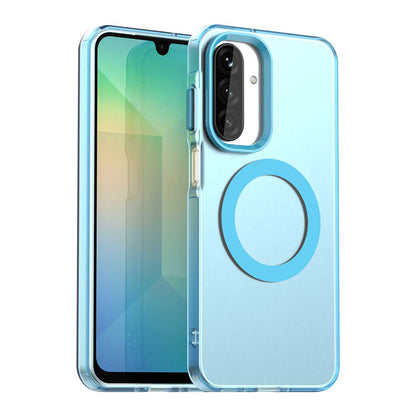MagSafe Case for Samsung Galaxy A26 A266, Techsuit, CandyCase, Blue