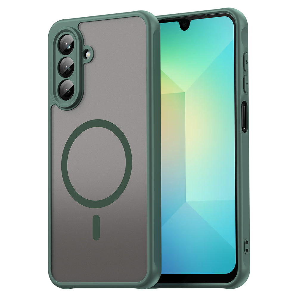 Custodia MagSafe per Samsung Galaxy A26 A266, Techsuit, HaloFrost II, Verde
