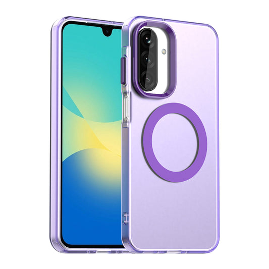 Custodia MagSafe per Samsung Galaxy A27 5G, Techsuit, CandyCase, Viola