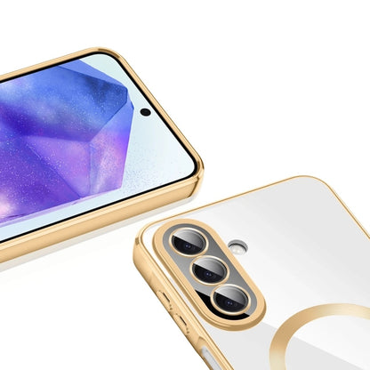 Custodia MagSafe per Samsung Galaxy A27 5G, Techsuit, Luxury Crystal, Rosa