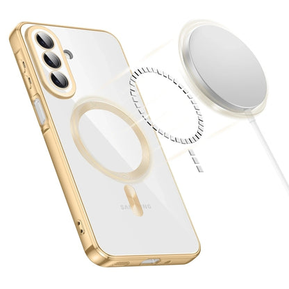Custodia MagSafe per Samsung Galaxy A27 5G, Techsuit, Luxury Crystal, Rosa
