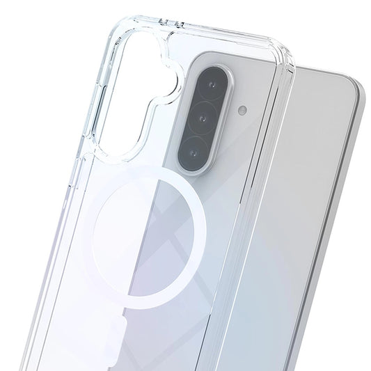 Custodia MagSafe per Samsung Galaxy A36 A366, 3MK, Armor MagCase, Trasparente