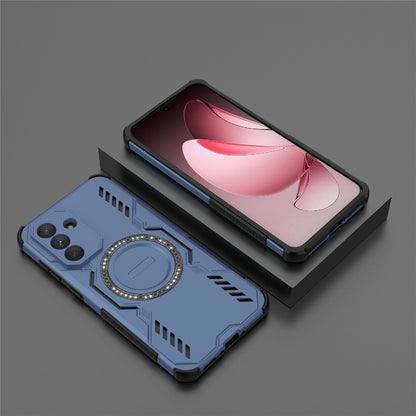 Custodia MagSafe per Samsung Galaxy A36 A366, Techsuit, ArmorMag, Blu