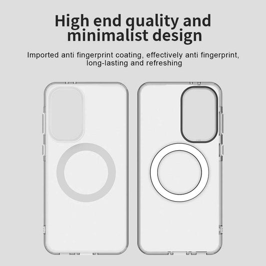 Custodia MagSafe per Samsung Galaxy A36 A366, Techsuit, CandyCase, Bianca