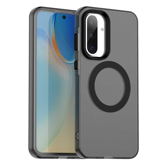 Custodia MagSafe per Samsung Galaxy A36 A366, Techsuit, CandyCase, Nera
