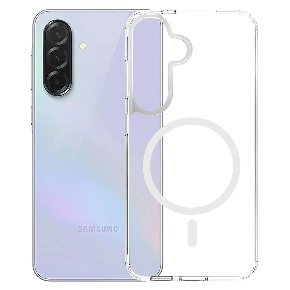 Custodia MagSafe per Samsung Galaxy A37 5G, 3MK, Armor MagCase, Trasparente