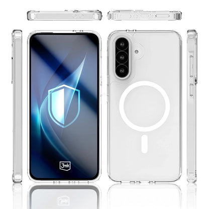 MagSafe Case for Samsung Galaxy A56 A566 / A36 A366, 3MK, Armor MagCase, Transparent
