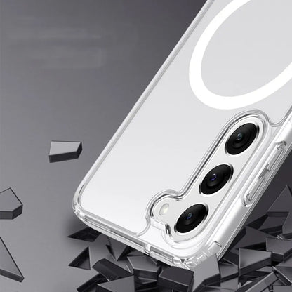 Custodia MagSafe per Samsung Galaxy A56 A566 / A36 A366, Techsuit, Pro, Trasparente