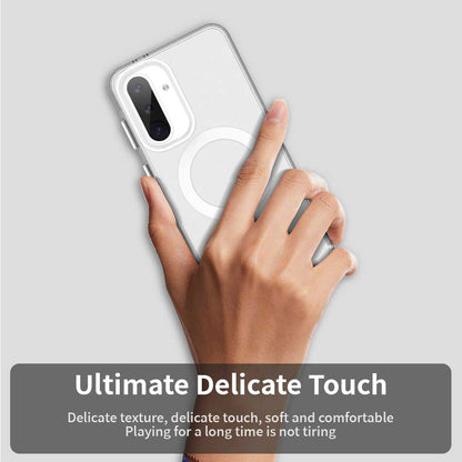 Custodia MagSafe per Samsung Galaxy A56 A566, Techsuit, CandyCase, Bianca