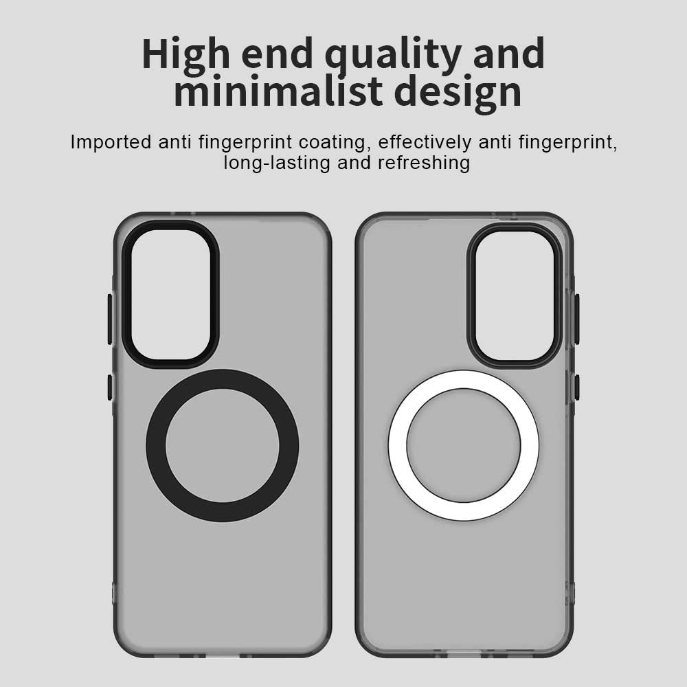 Custodia MagSafe per Samsung Galaxy A56 A566, Techsuit, CandyCase, Nera