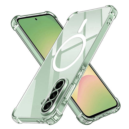 MagSafe Case for Samsung Galaxy A56 A566, Techsuit, Shockproof, Transparent