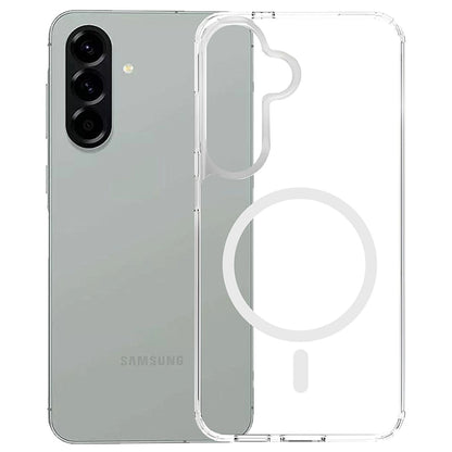 Custodia MagSafe per Samsung Galaxy A57 5G, 3MK, Armor MagCase, Trasparente