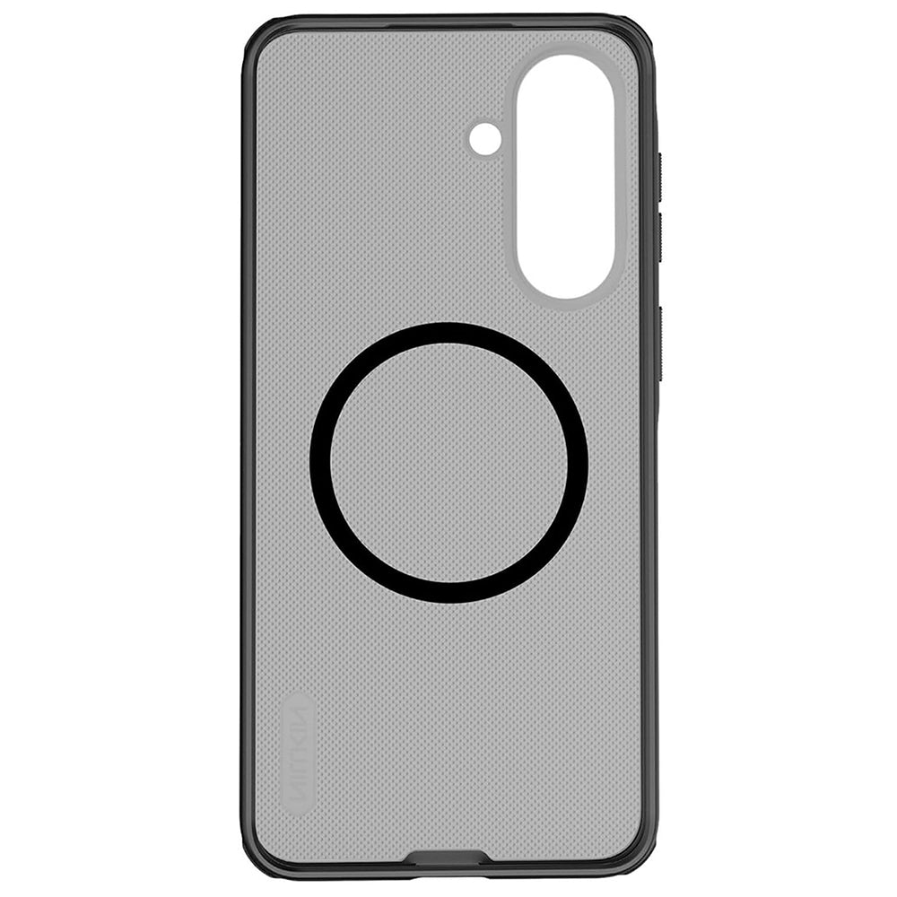 Custodia MagSafe per Samsung Galaxy A57 5G, Nillkin, Super Shield Pro, Nero Trasparente