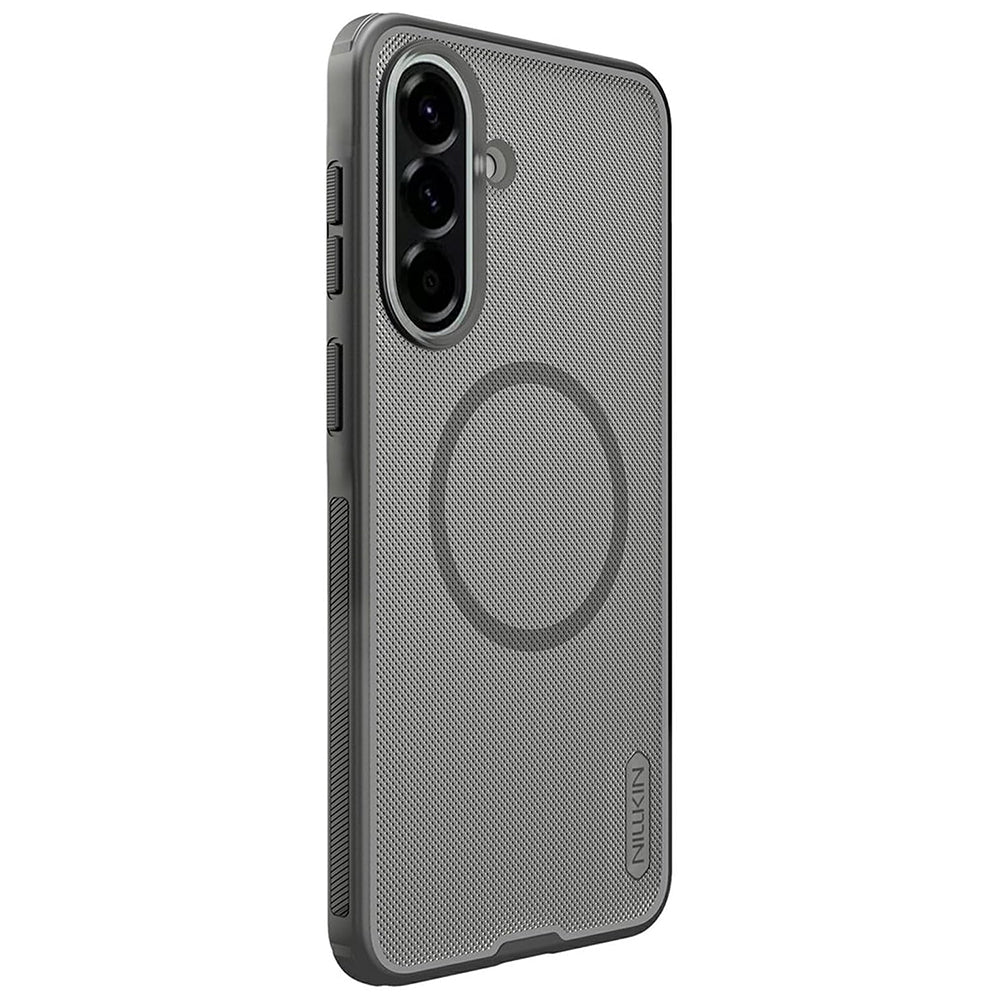 Custodia MagSafe per Samsung Galaxy A57 5G, Nillkin, Super Shield Pro, Nero Trasparente