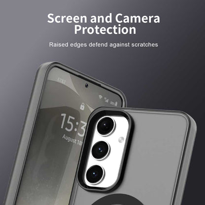 Custodia MagSafe per Samsung Galaxy S23 FE S711, Techsuit, CandyCase, Nera