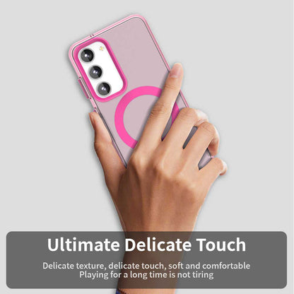 Custodia MagSafe per Samsung Galaxy S23+ S916, Techsuit, CandyCase, Rosa