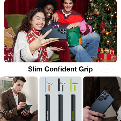 Custodia MagSafe per Samsung Galaxy S24 Ultra S928, Torras, Guardian, Nera