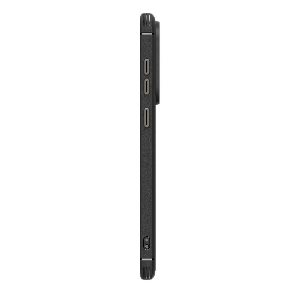 Custodia MagSafe per Samsung Galaxy S25 Edge S937, Spigen, Core Armor, Nera Opaca ACS09406