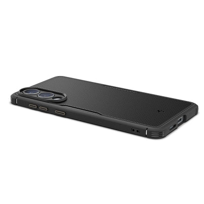 Custodia MagSafe per Samsung Galaxy S25 Edge S937, Spigen, Core Armor, Nera Opaca ACS09406