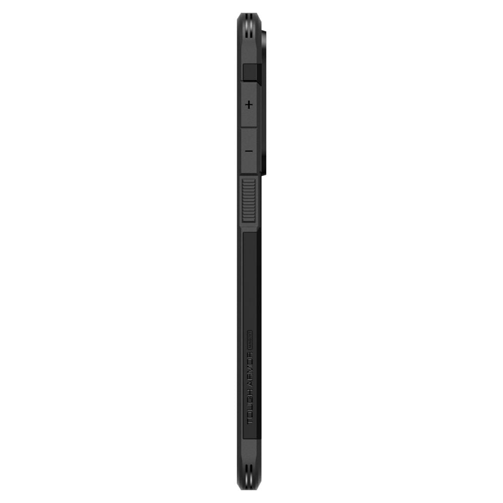 Custodia MagSafe per Samsung Galaxy S25 Edge S937, Spigen, Tough Armor, Nera ACS09422