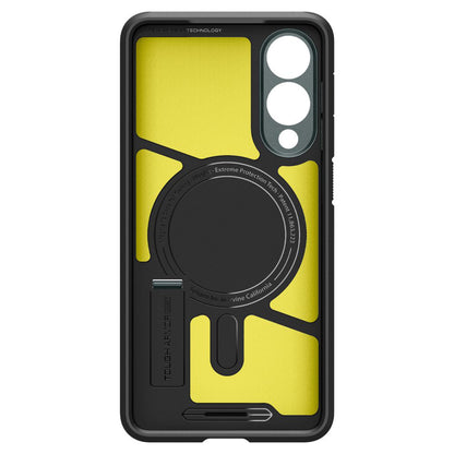 Custodia MagSafe per Samsung Galaxy S25 Edge S937, Spigen, Tough Armor, Verde ACS09424