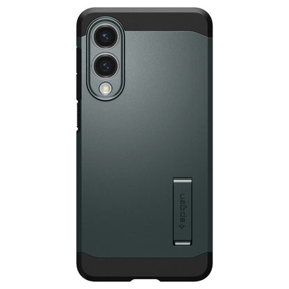 Custodia MagSafe per Samsung Galaxy S25 Edge S937, Spigen, Tough Armor, Verde ACS09424