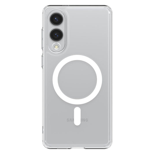 Custodia MagSafe per Samsung Galaxy S25 Edge S937, Spigen, Ultra Hybrid, Bianca ACS09418