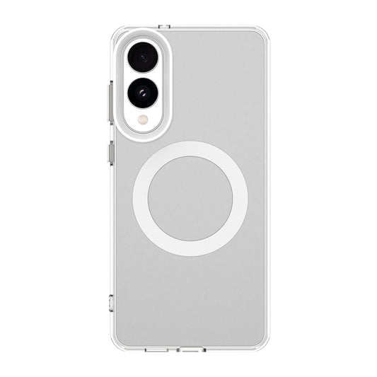 Custodia MagSafe per Samsung Galaxy S25 Edge S937, Techsuit, CandyCase, Bianca