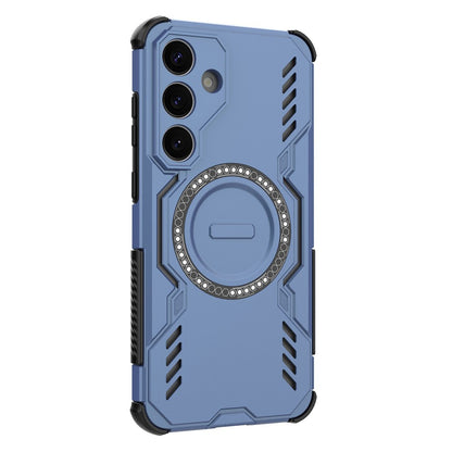 Custodia MagSafe per Samsung Galaxy S25+ S936, Techsuit, ArmorMag, Blu